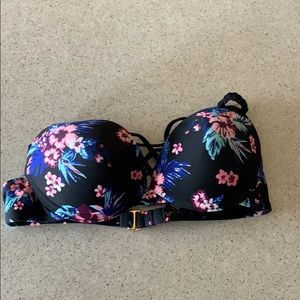 floral bikini top